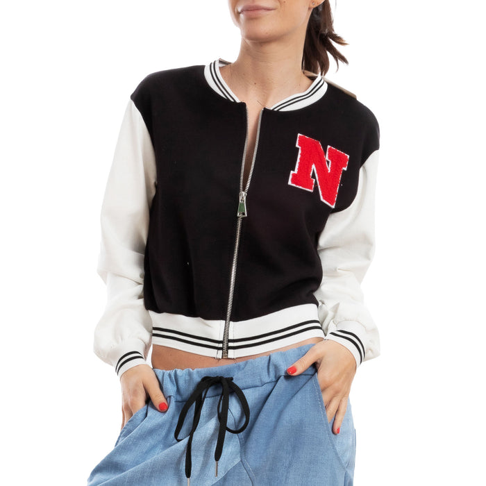 Giacca Donna Varsity College Felpa Old School Vi 3610