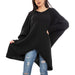 immagine-2-toocool-maglione-donna-oversize-pullover-scollo-v-ms-7190