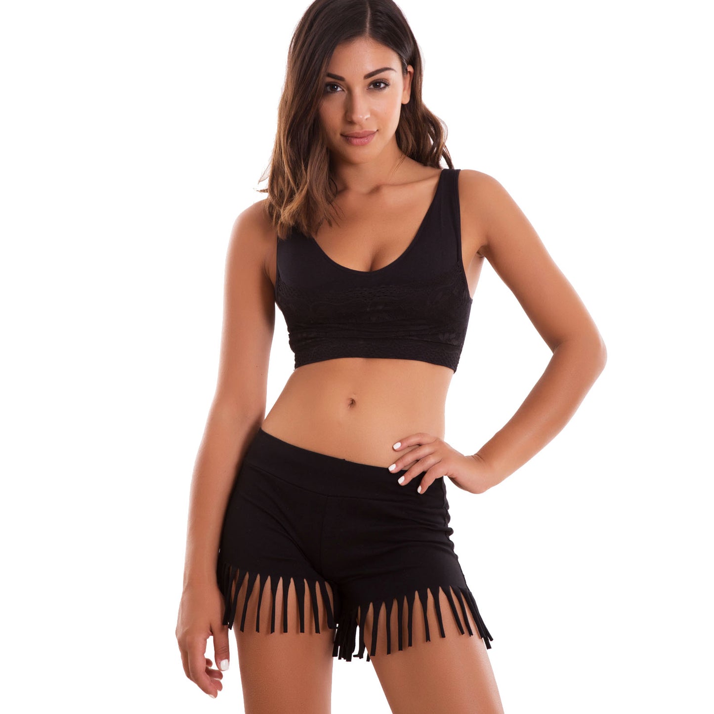 immagine-2-toocool-pantaloncini-donna-shorts-frange-as-7262