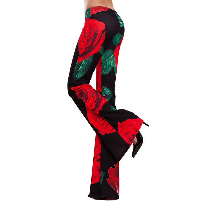 immagine-2-toocool-pantaloni-donna-fantasia-barocca-jl-3078