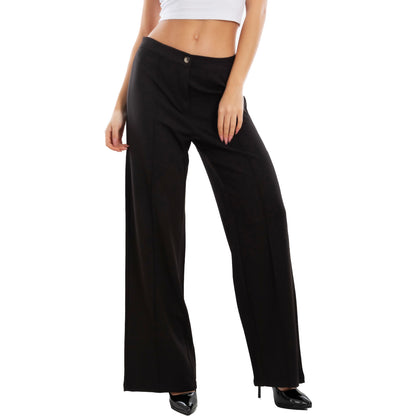 immagine-2-toocool-pantaloni-donna-palazzo-bottone-vi-5003