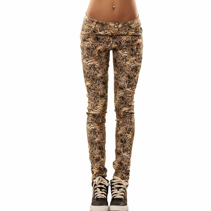 immagine-2-toocool-pantaloni-donna-skinny-leopardo-m10389-1