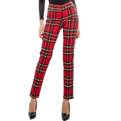 immagine-2-toocool-pantaloni-scozzesi-donna-fi-11017