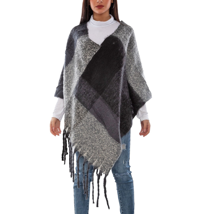 immagine-2-toocool-poncho-donna-coprispalle-mantella-quadri-a303