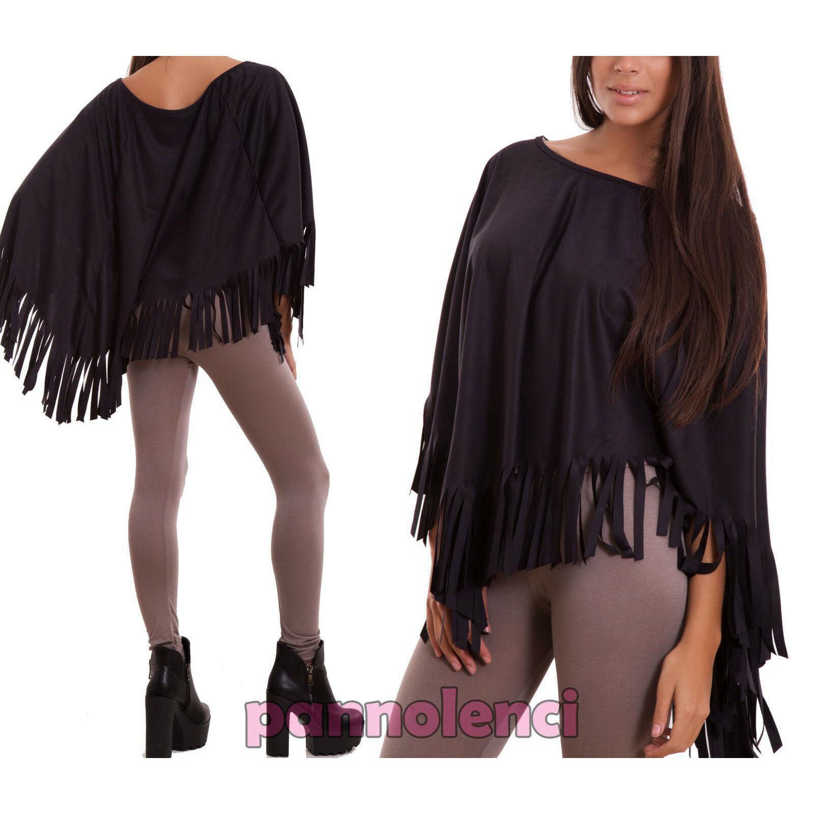 immagine-2-toocool-poncho-donna-maglia-scamosciato-cj-1759