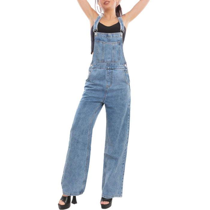immagine-2-toocool-salopette-donna-jeans-overall-pantaloni-dl3087