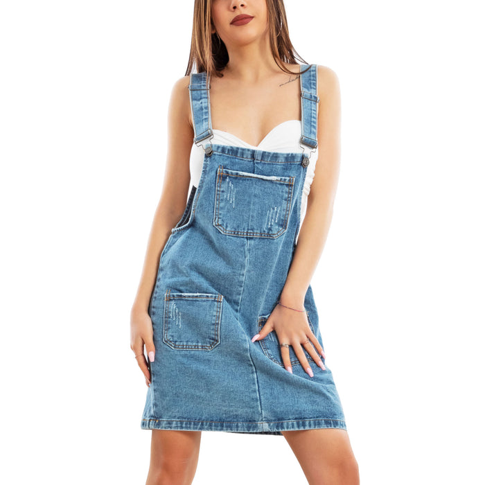 Salopette online gonna jeans
