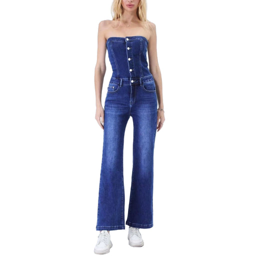 immagine-2-toocool-salopette-jeans-donna-overall-tuta-intera-st871