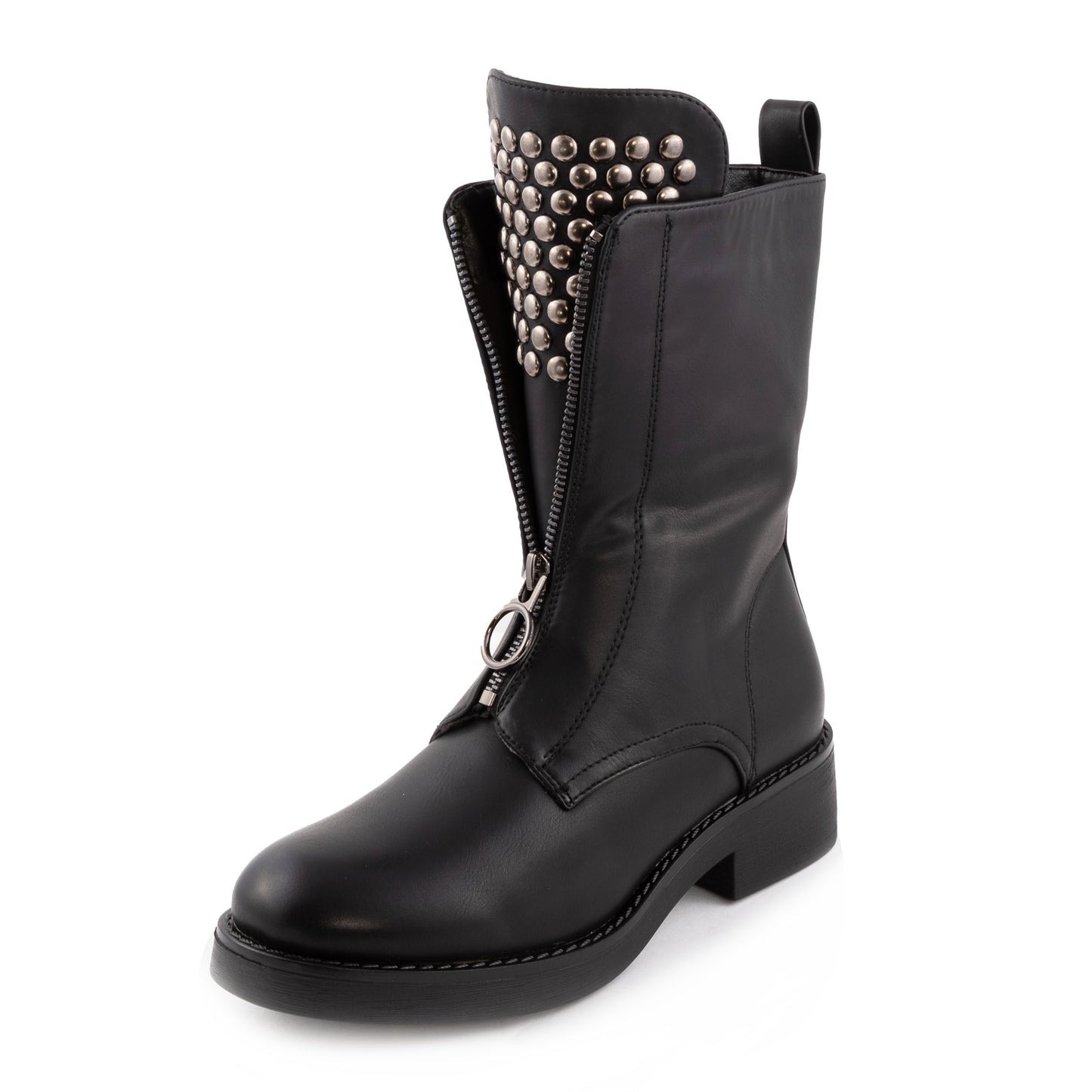 Claros Calzature Stivali Donna On Line Stivali Donna Biker Anfibi