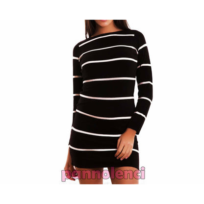 immagine-2-toocool-vestito-donna-miniabito-maxipull-8683
