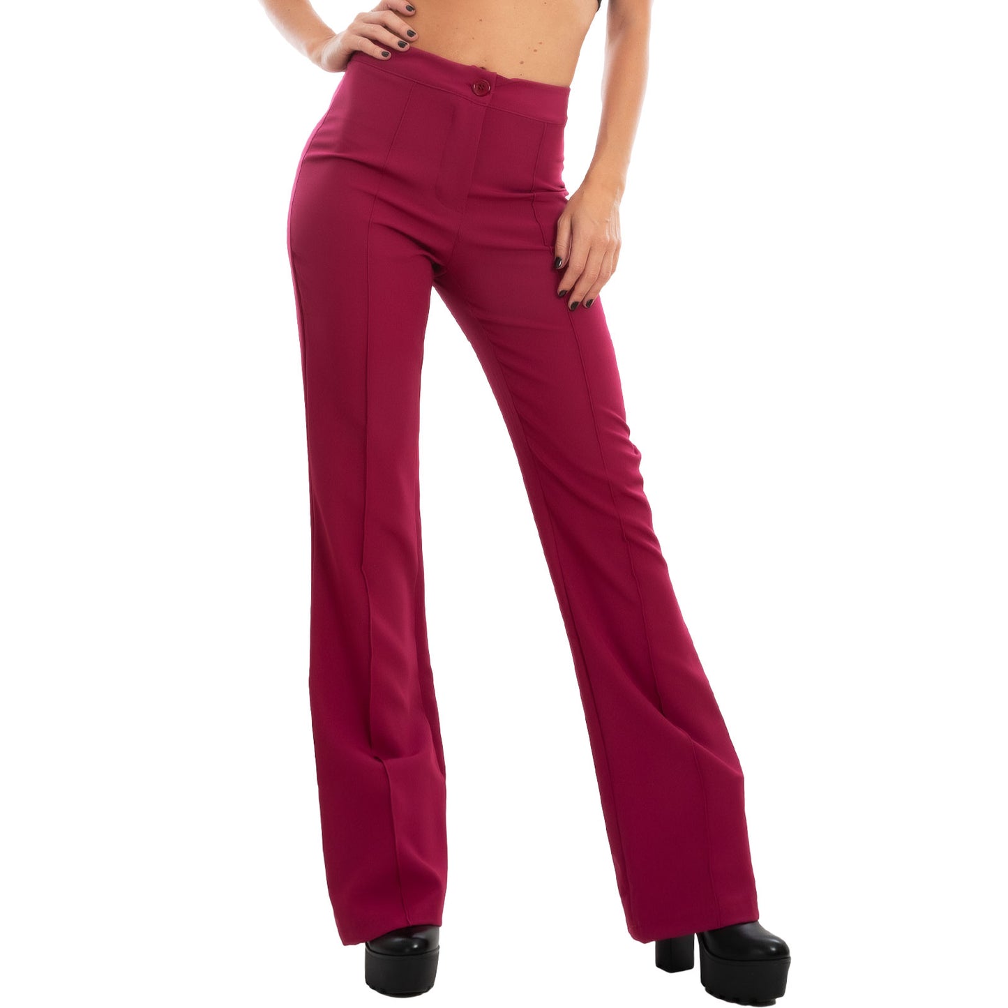immagine-20-toocool-pantaloni-donna-campana-flare-zampa-elefante-vb-6436