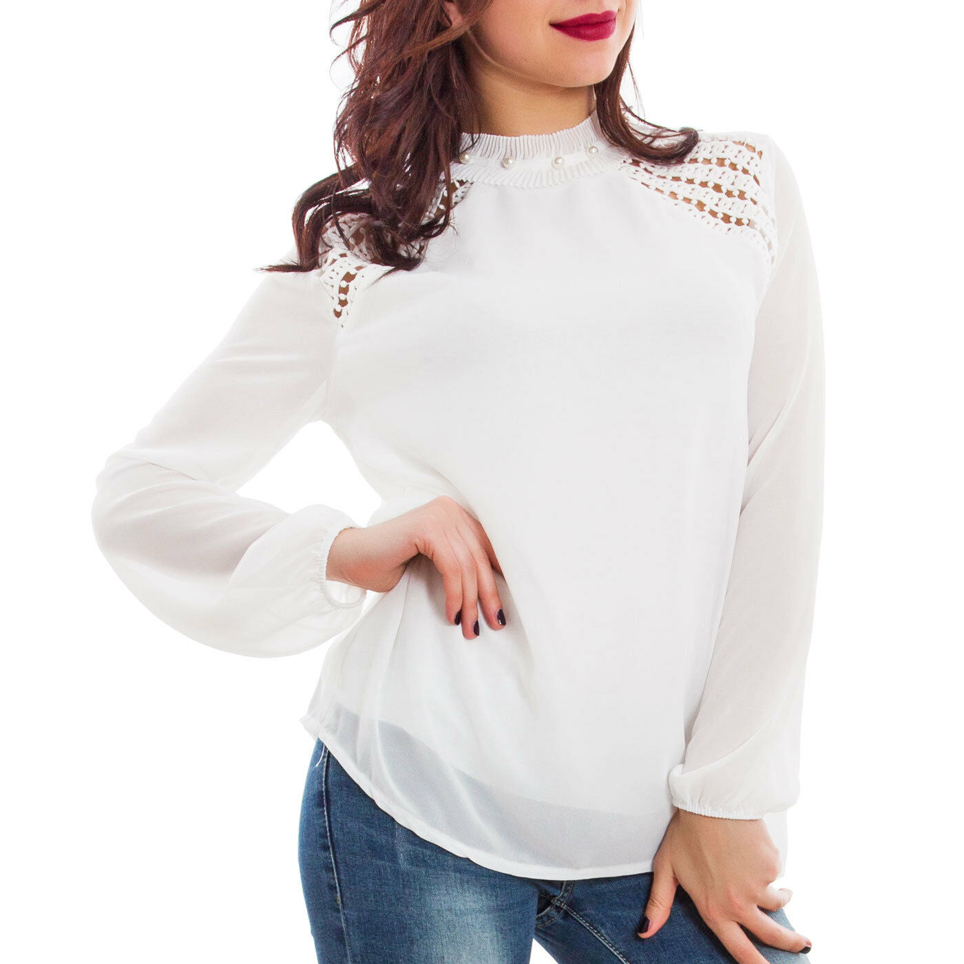 immagine-21-toocool-blusa-donna-velata-collo-wd-2261