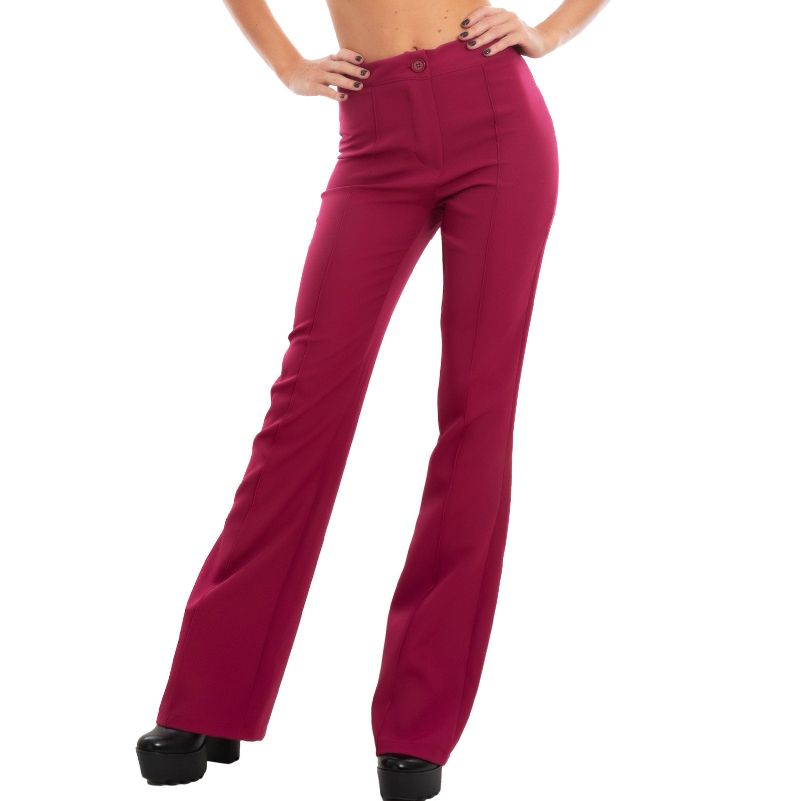immagine-21-toocool-pantaloni-donna-campana-flare-zampa-elefante-vb-6436