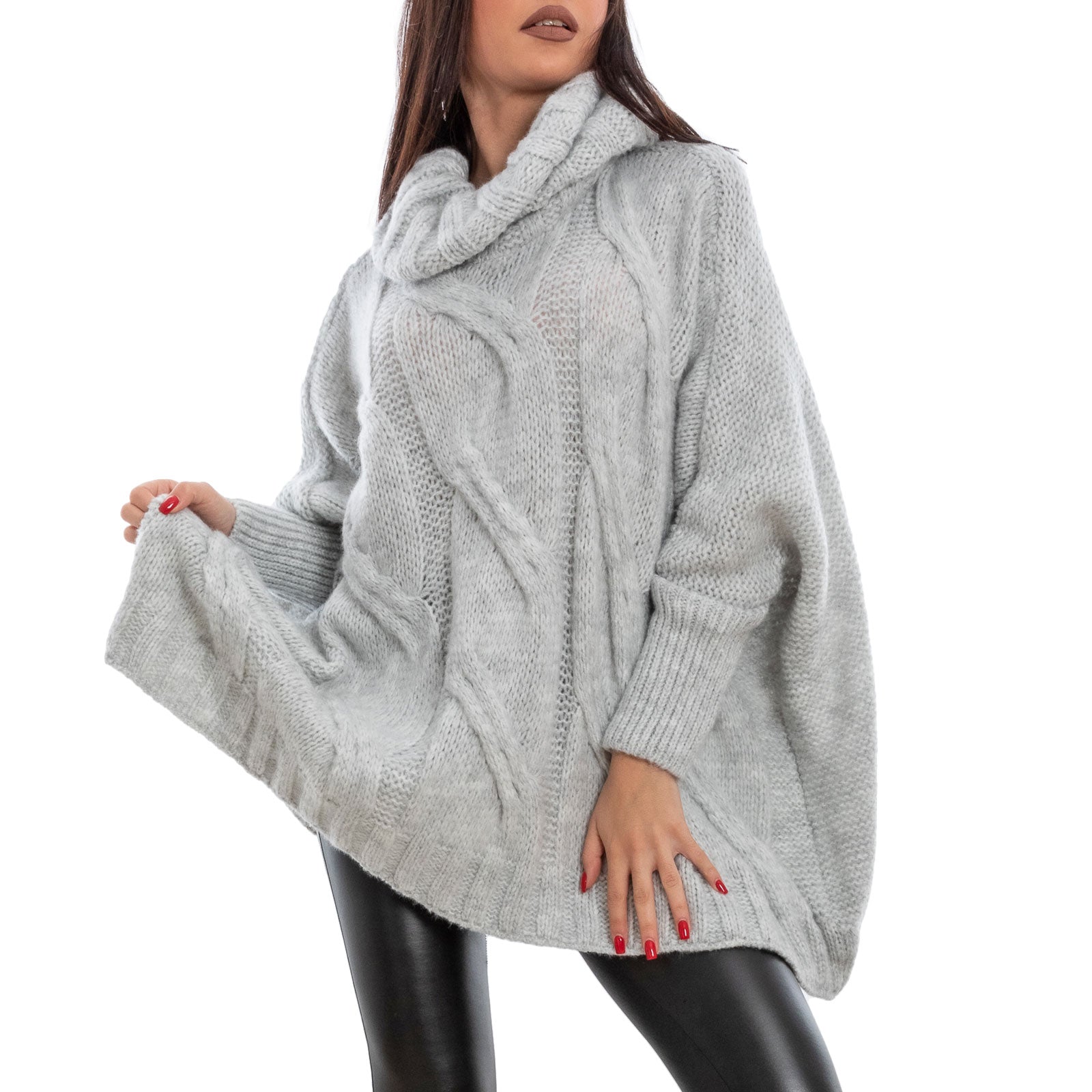 immagine-22-toocool-maglione-donna-oversize-dolcevita-vb-7198