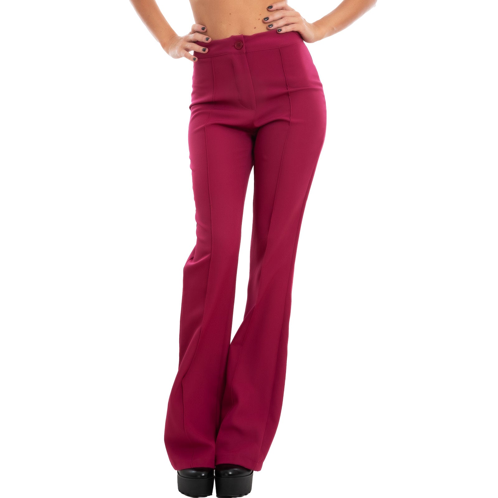 immagine-23-toocool-pantaloni-donna-campana-flare-zampa-elefante-vb-6436