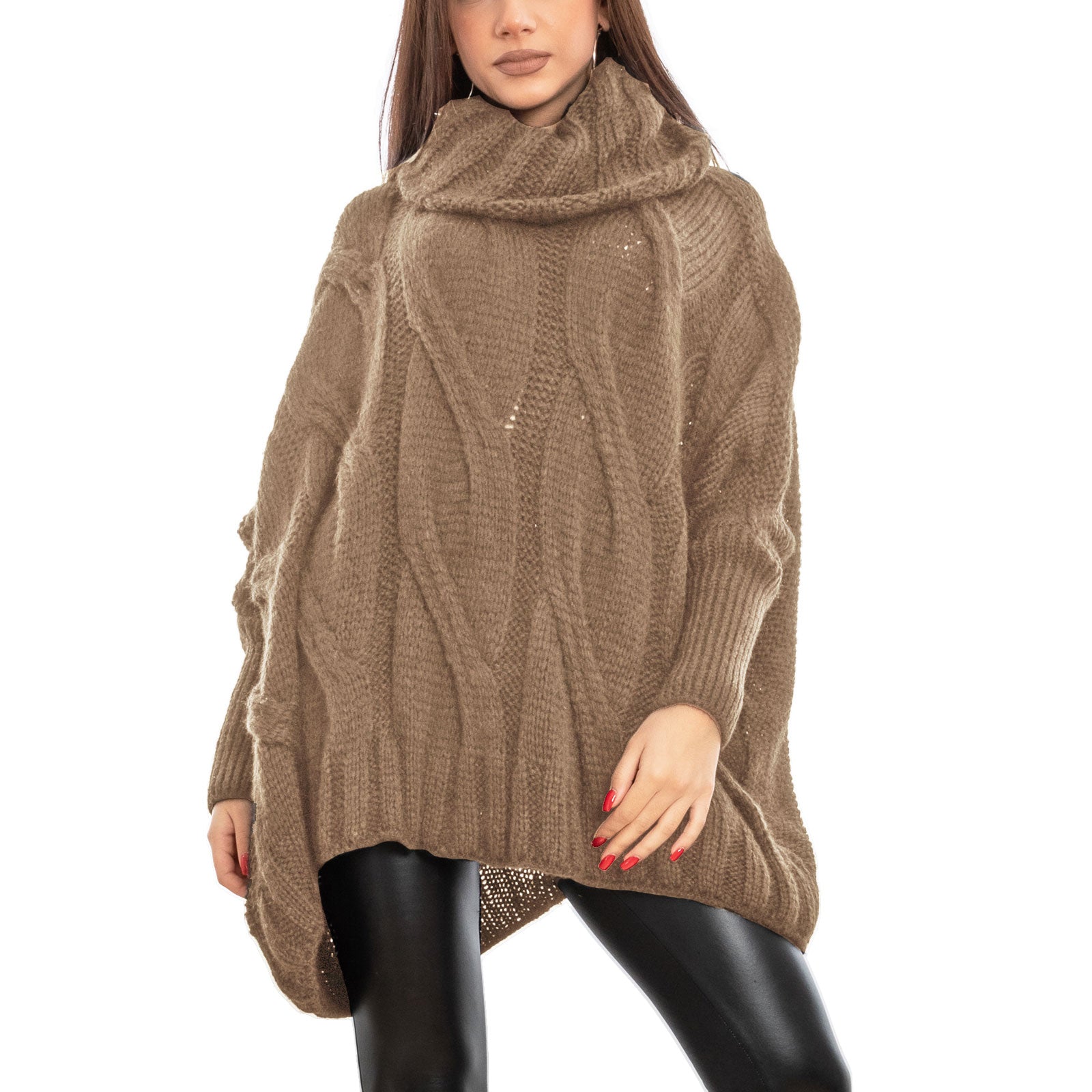 immagine-26-toocool-maglione-donna-oversize-dolcevita-vb-7198