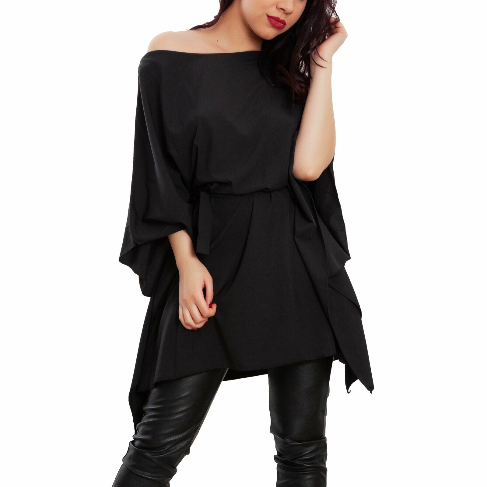 immagine-3-toocool-blusa-donna-tunica-maniche-vb-2915