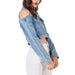 immagine-3-toocool-giacca-jeans-donna-denim-corto-catene-q1506