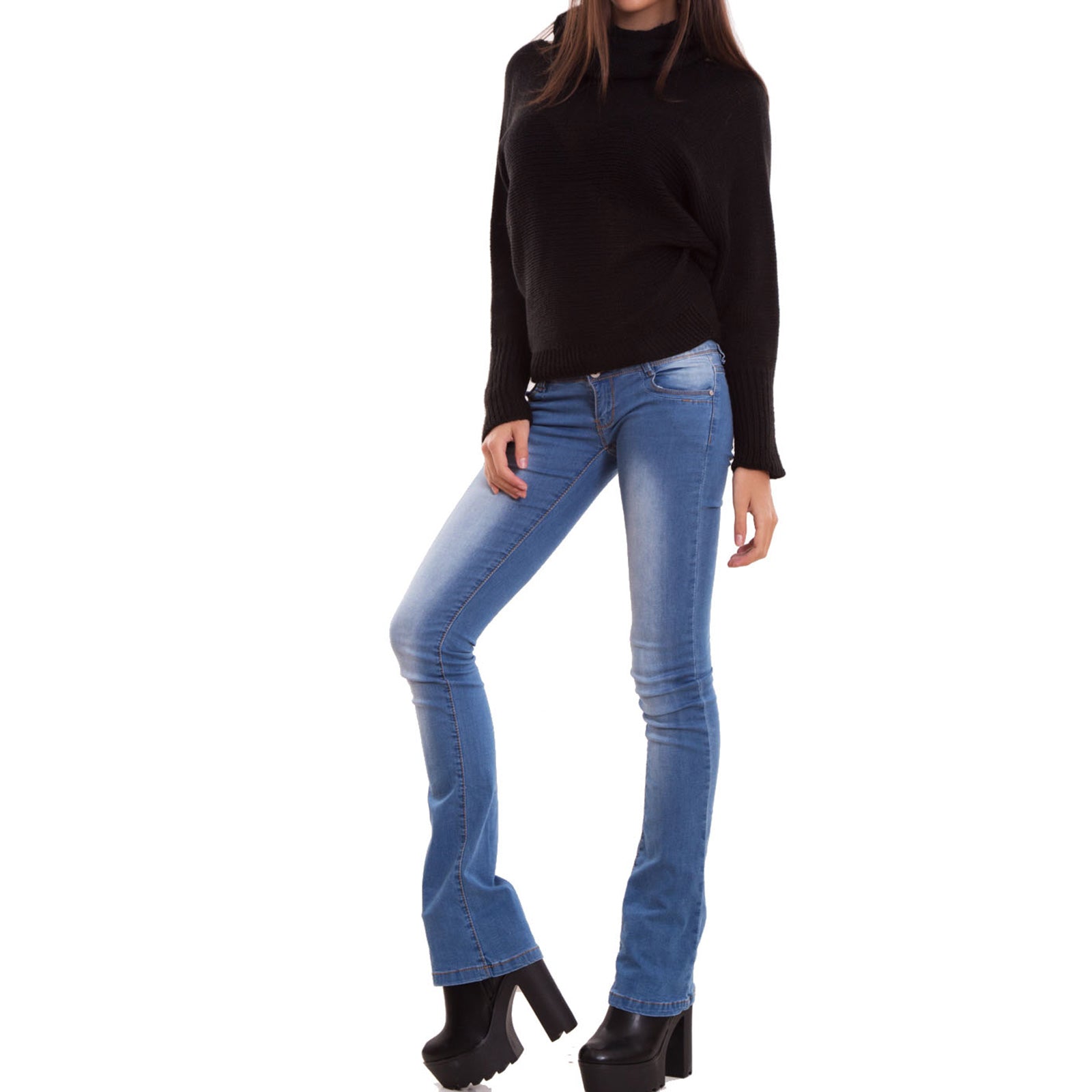 immagine-3-toocool-maglione-donna-pullover-sciarpa-cr-2411