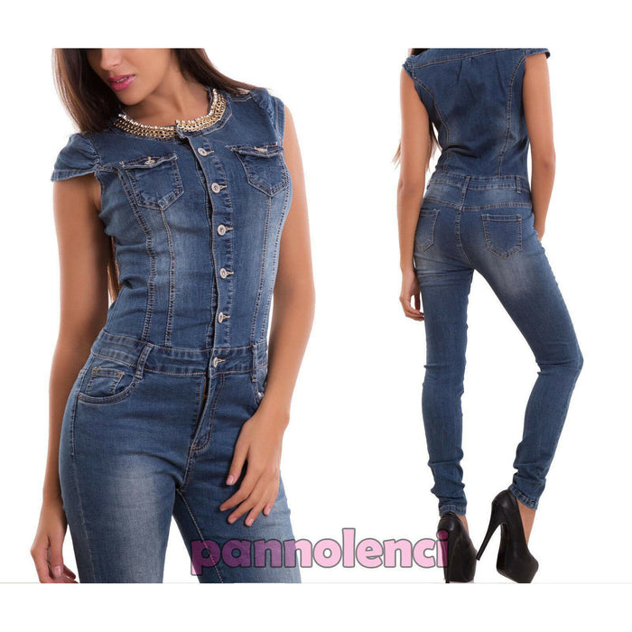 immagine-3-toocool-overall-donna-jeans-skinny-m3923