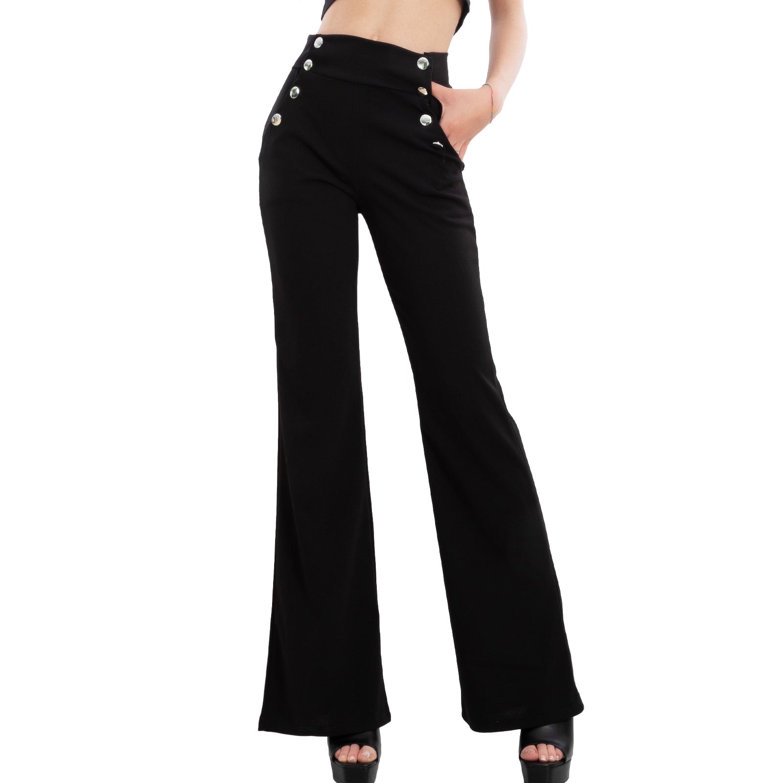 immagine-3-toocool-pantaloni-donna-campana-zampa-elefante-vi-2991