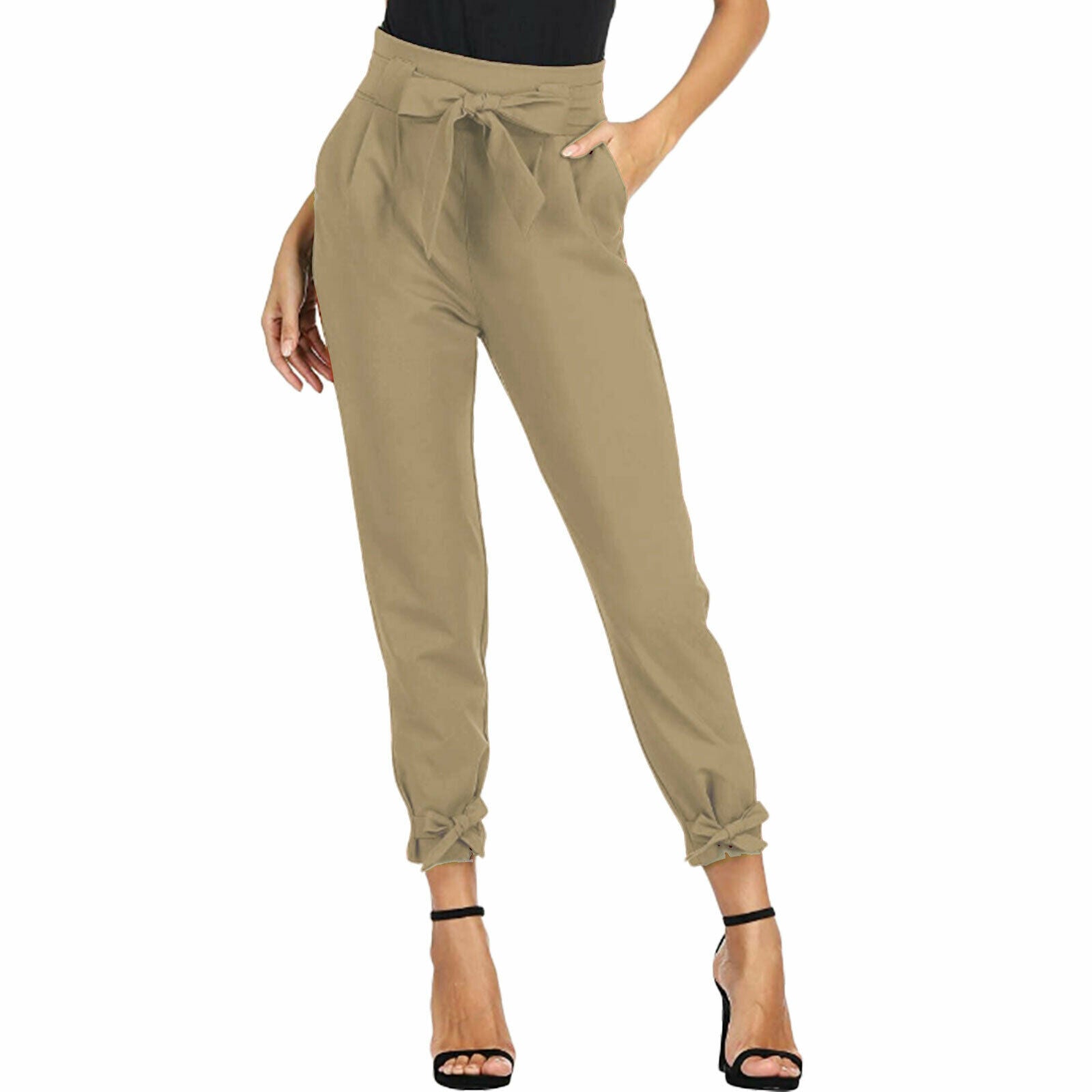 immagine-3-toocool-pantaloni-donna-fiocco-vita-jm-698