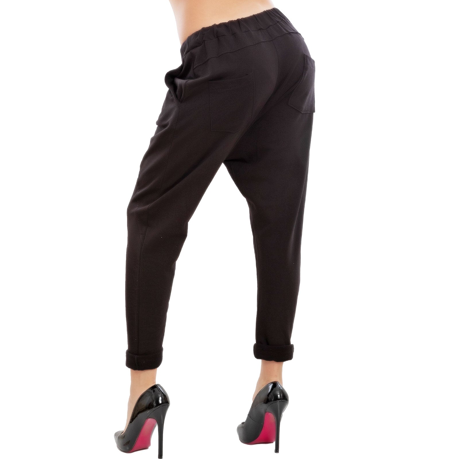 immagine-3-toocool-pantaloni-donna-garzati-tuta-cavallo-basso-turca-harem-ms-50216