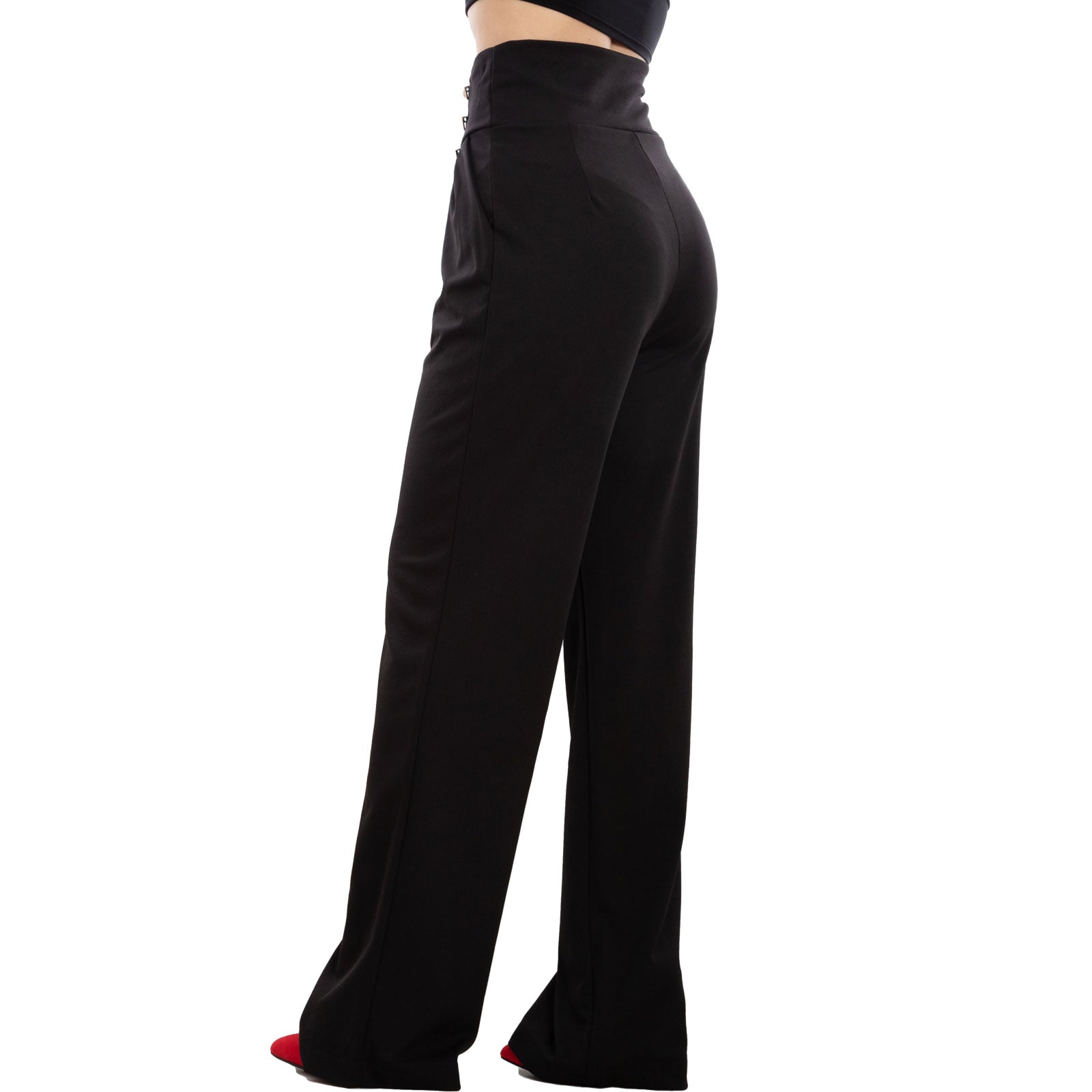 immagine-3-toocool-pantaloni-donna-palazzo-bottoni-pinces-vb-2300