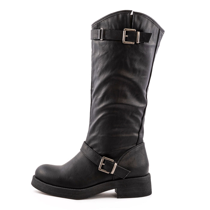 Stivali Donna Biker Boots Motociclista Yg883 Toocool