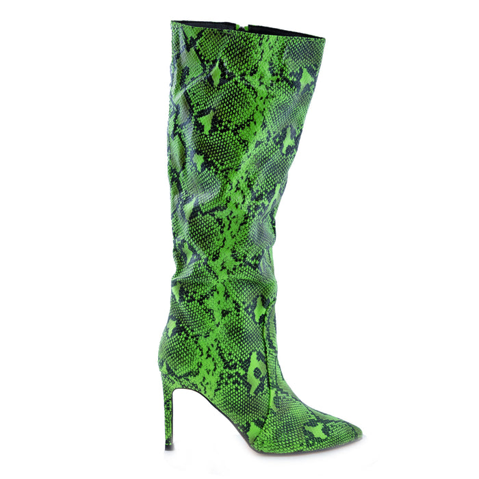 Stivali Donna Pitonati Colorati X8190 Toocool
