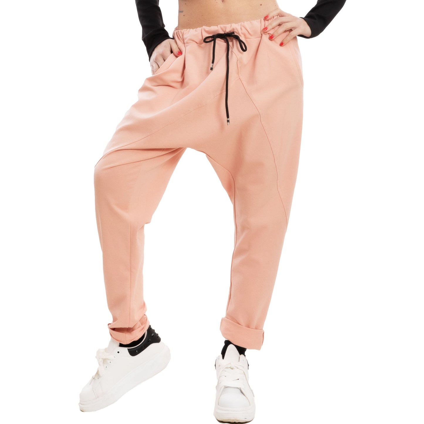 immagine-30-toocool-pantaloni-donna-garzati-tuta-cavallo-basso-turca-harem-ms-50216