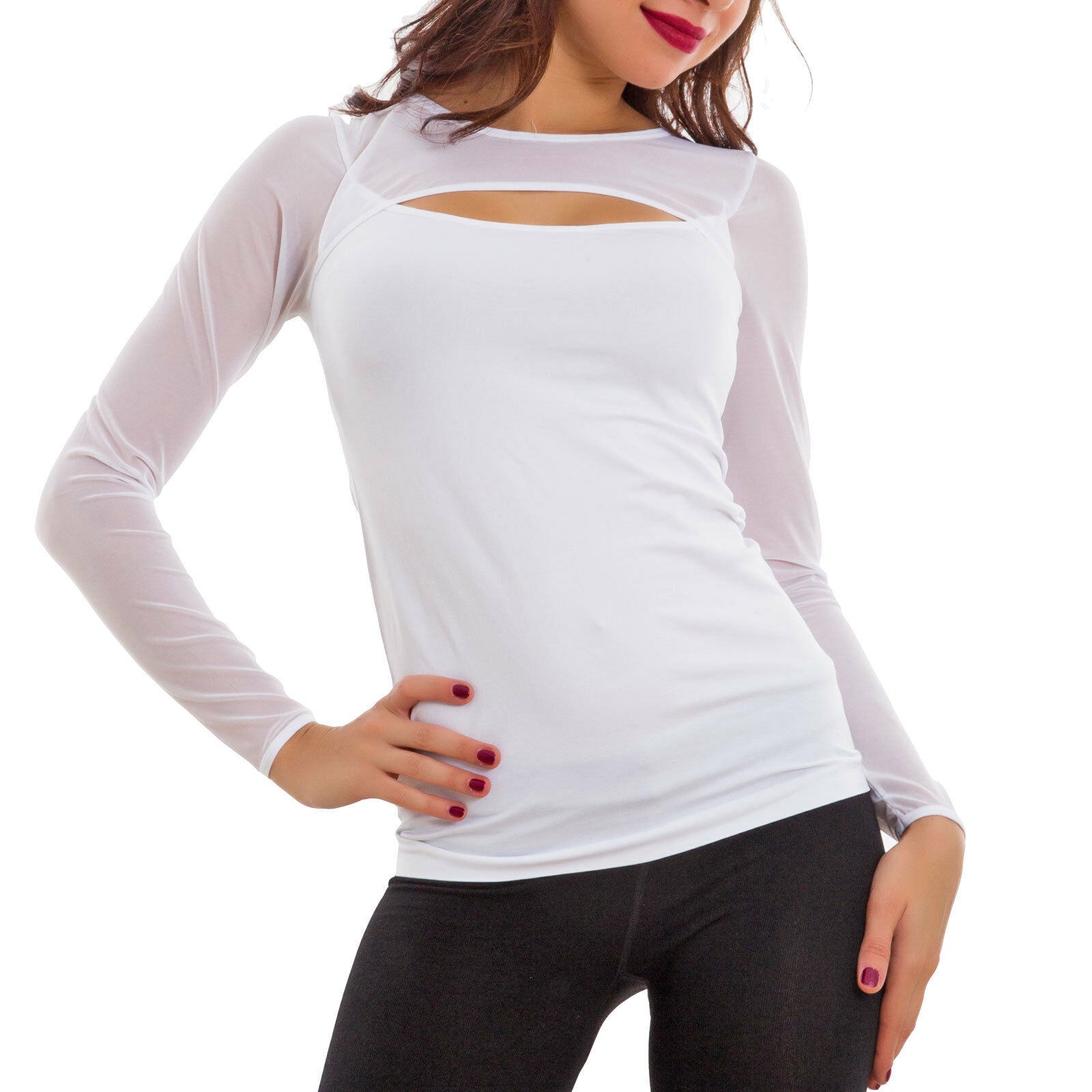 immagine-38-toocool-maglia-donna-maglietta-velata-qdz9246b