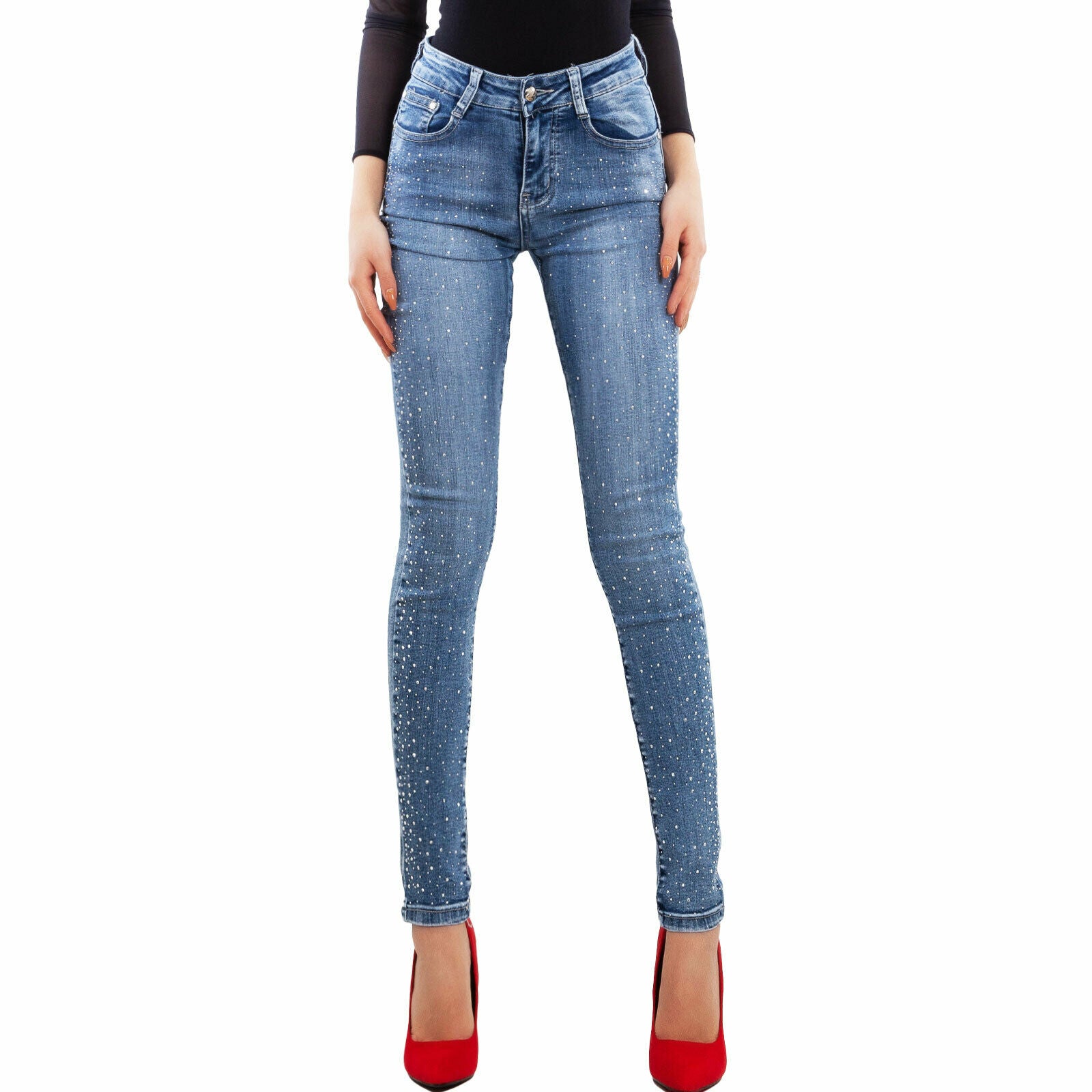 immagine-4-toocool-jeans-donna-pantaloni-strass-xm-1080