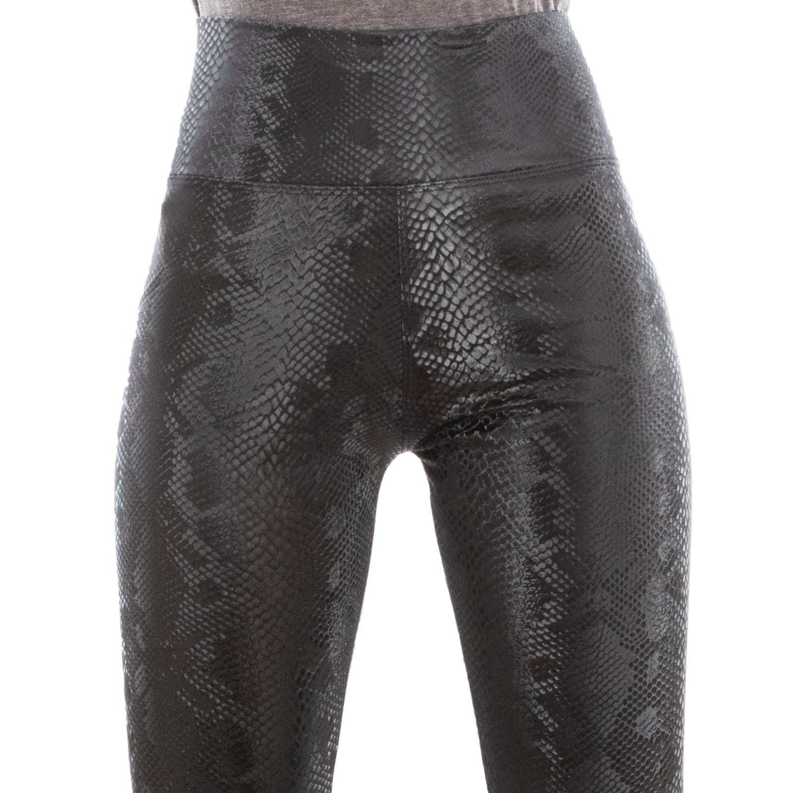 immagine-4-toocool-leggings-donna-pantaloni-felpati-pitonati-aderenti-vita-alta-toocool