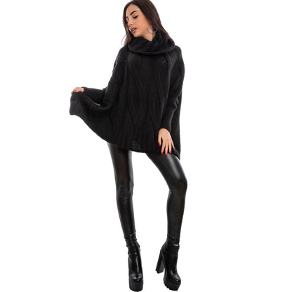 immagine-4-toocool-maglione-donna-oversize-dolcevita-vb-7198