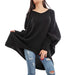 immagine-4-toocool-maglione-donna-oversize-pullover-scollo-v-ms-7190