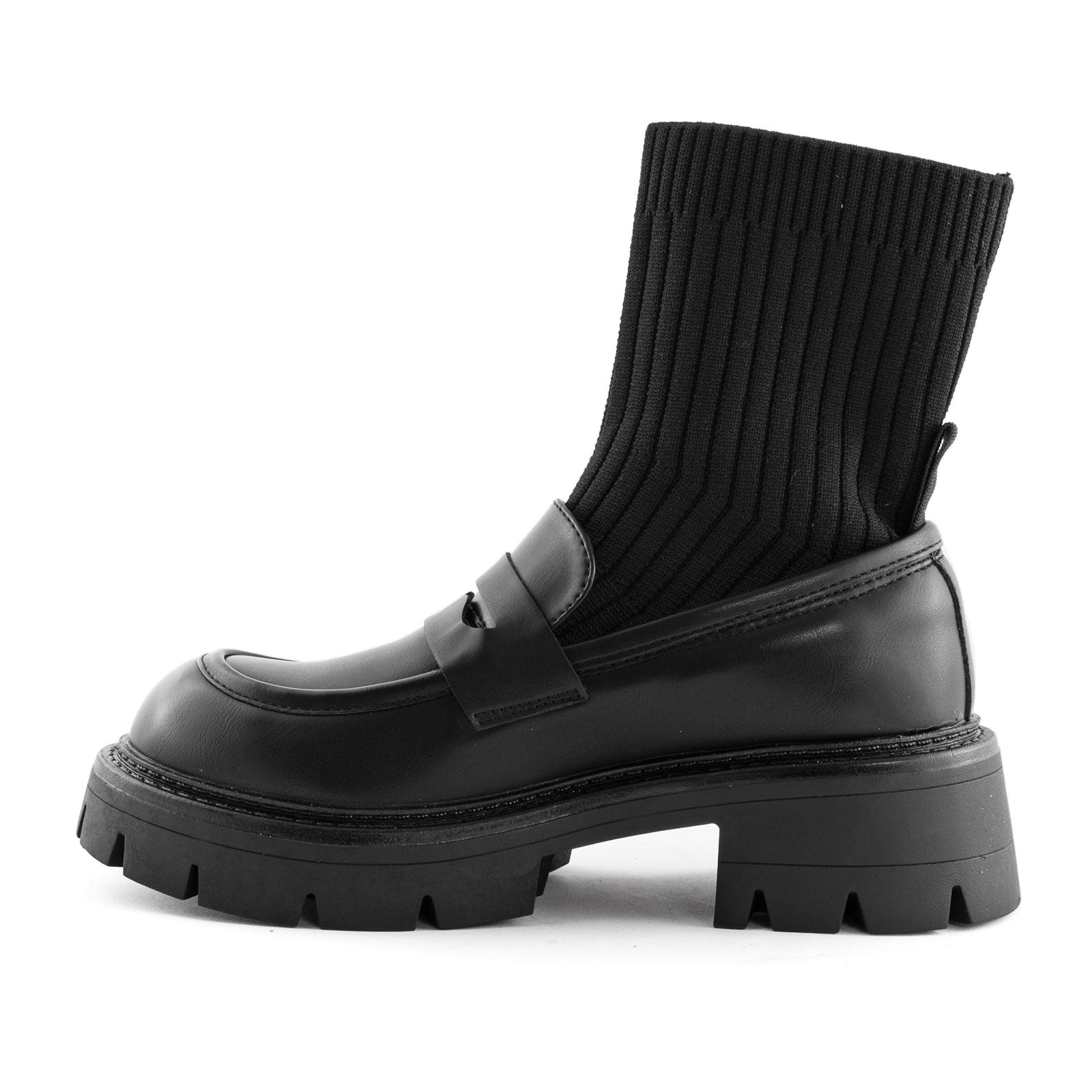 immagine-4-toocool-mocassini-college-con-calzino-elastico-xg108
