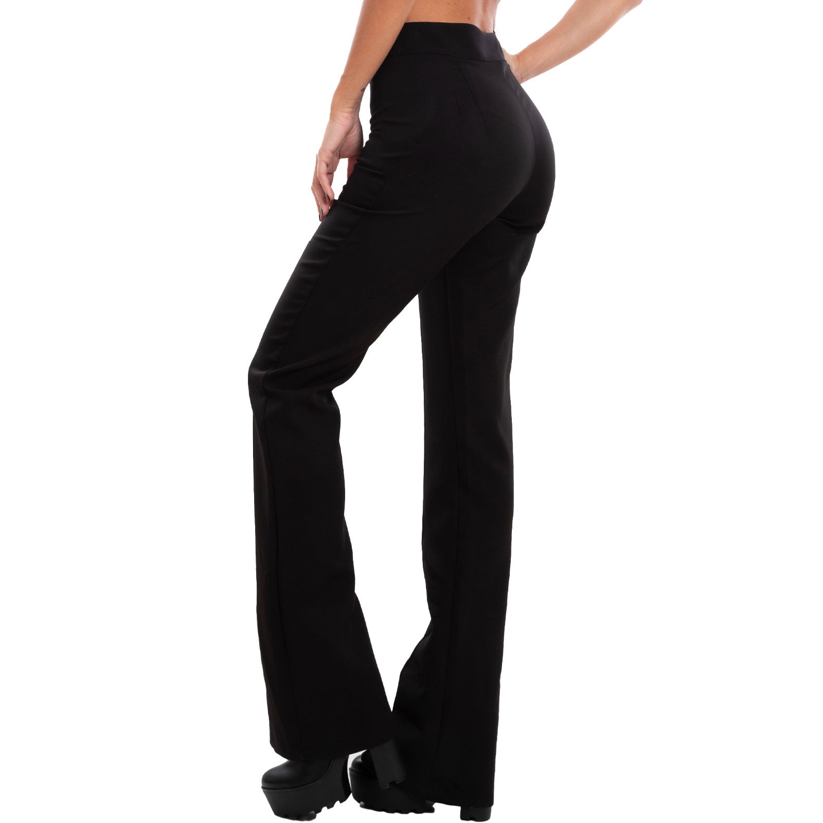 immagine-4-toocool-pantaloni-donna-campana-flare-zampa-elefante-vb-6436
