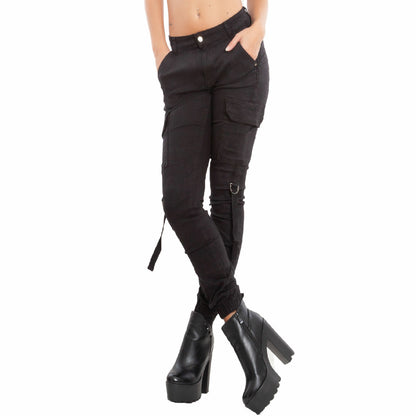 immagine-4-toocool-pantaloni-donna-cargo-tasconi-yd3007