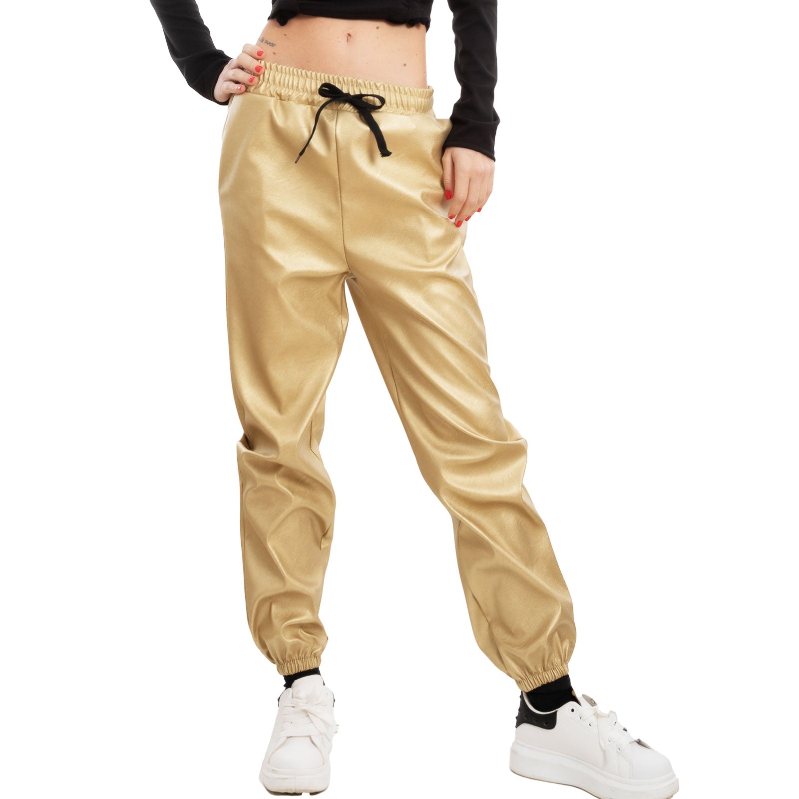 immagine-4-toocool-pantaloni-donna-ecopelle-effetto-jl-3035