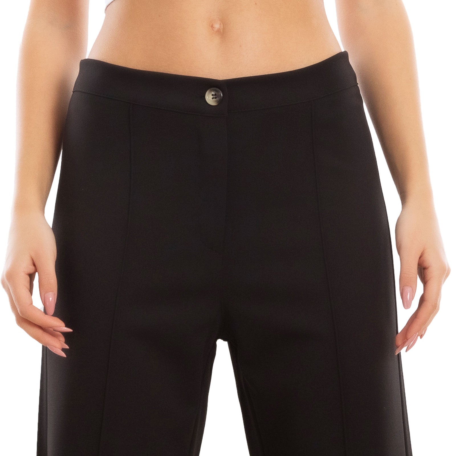 immagine-4-toocool-pantaloni-donna-palazzo-bottone-vi-5003