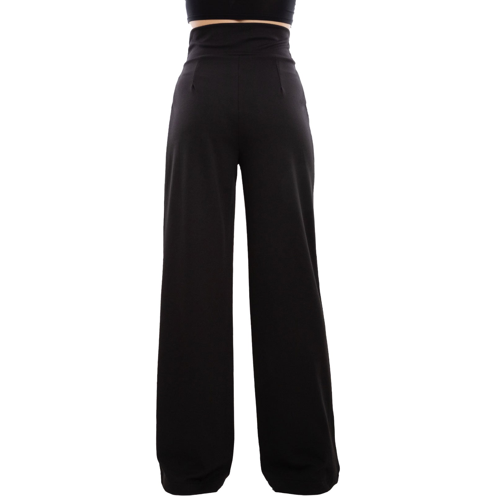 immagine-4-toocool-pantaloni-donna-palazzo-bottoni-pinces-vb-2300