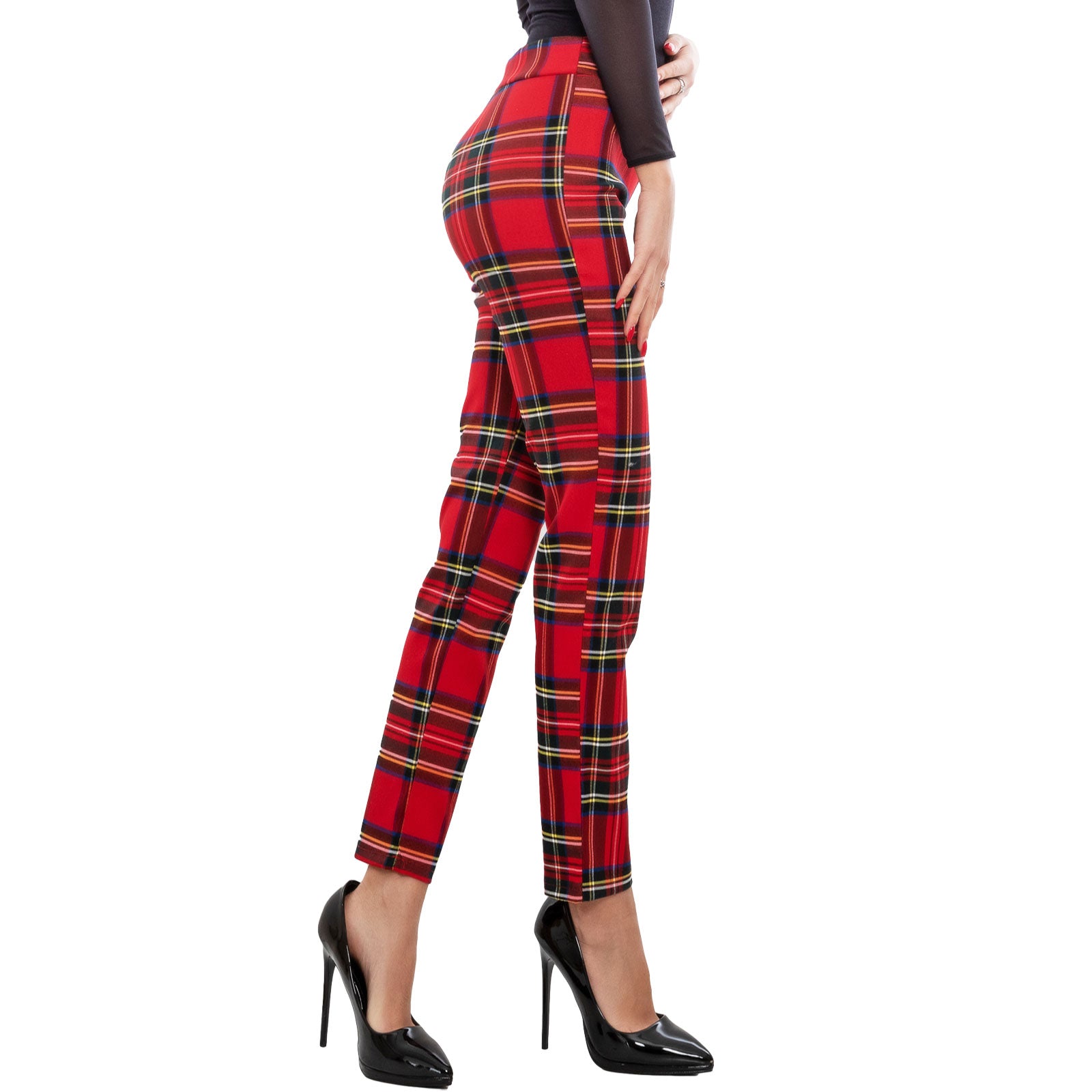immagine-4-toocool-pantaloni-scozzesi-donna-fi-11017