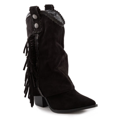 immagine-4-toocool-stivali-donna-texani-western-scamosciati-frange-d8103