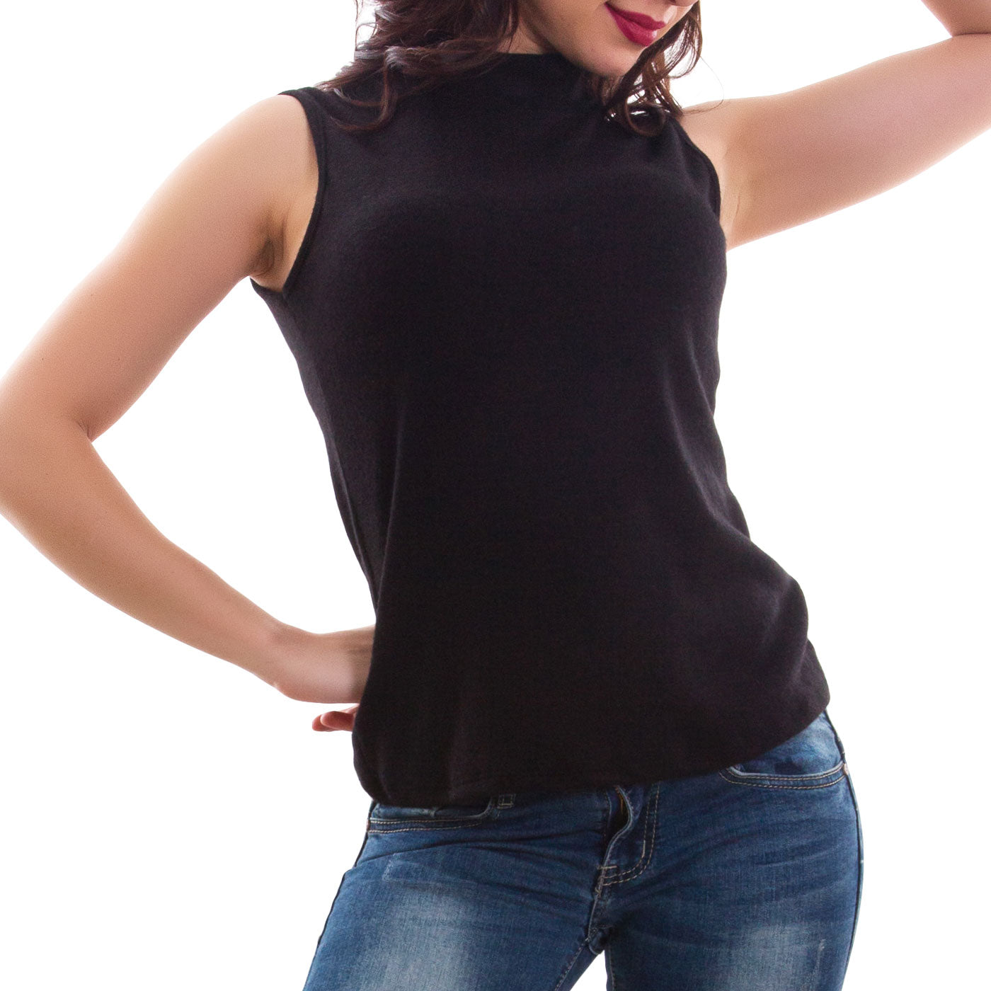 Top donna lupetto dolcevita JL 0885