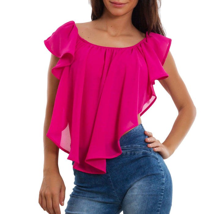 immagine-5-toocool-blusa-donna-top-velato-vi-9355