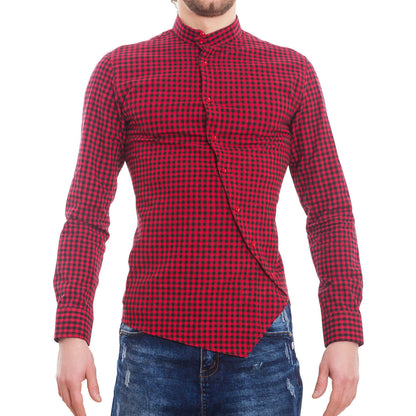 immagine-5-toocool-camicia-uomo-scozzese-quadri-cq261