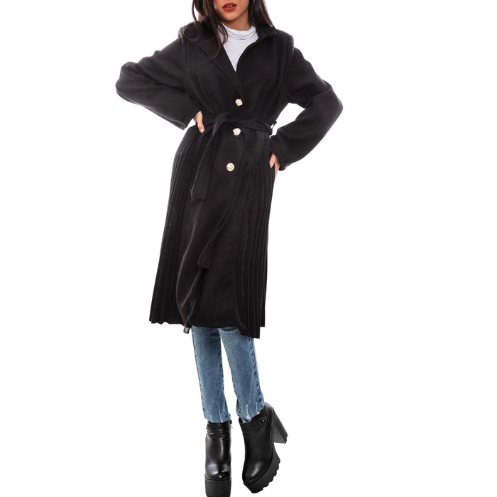 immagine-5-toocool-cappotto-lungo-elegante-plissettato-donna-vb-2111