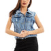 immagine-5-toocool-gilet-donna-jeans-giacca-denim-corta-smanicata-vi-21102