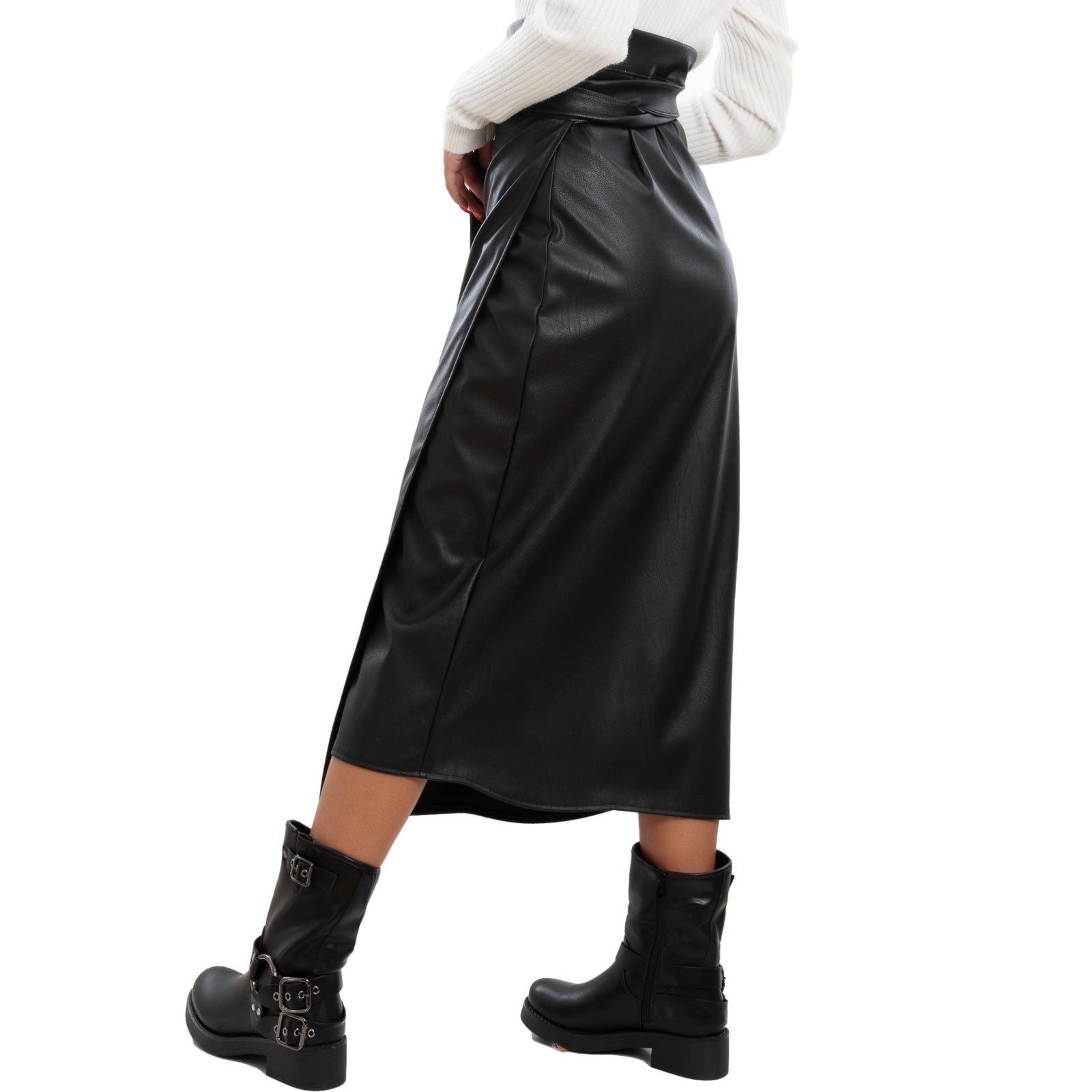 immagine-5-toocool-gonna-donna-longuette-effetto-pelle-vb-6113